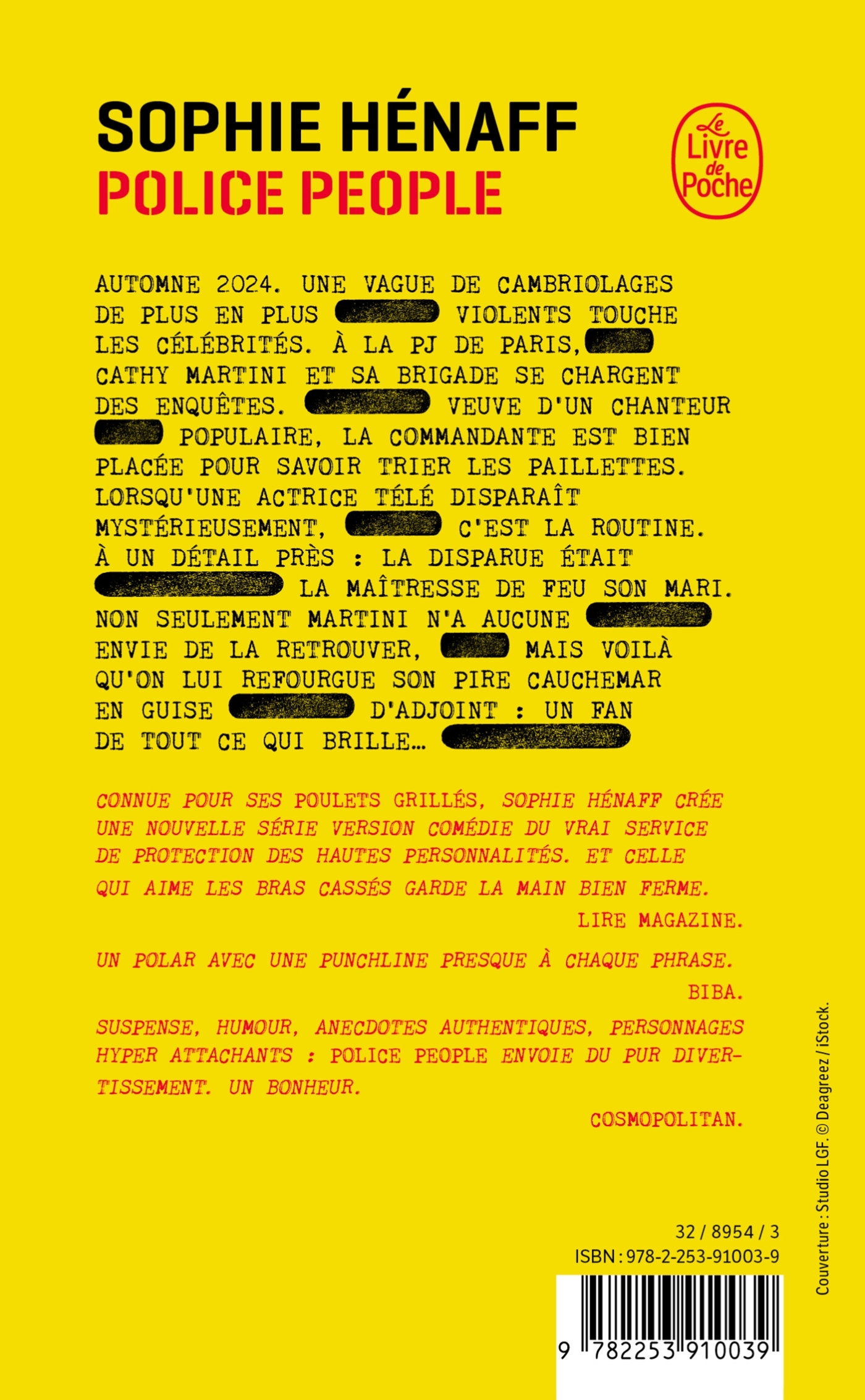 Police People - Sophie Hénaff - LGF