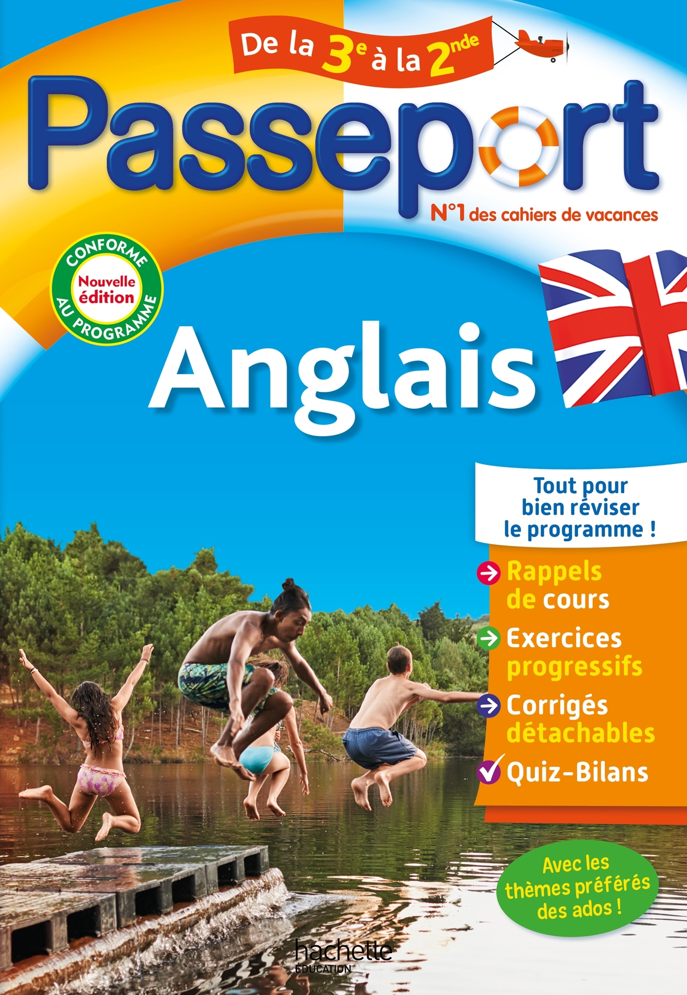 Passeport - Anglais - De la 3e à la 2nde - Cahier de vacances 2025 - Elizabeth Louise Cazenave-Oaten - HACHETTE EDUC