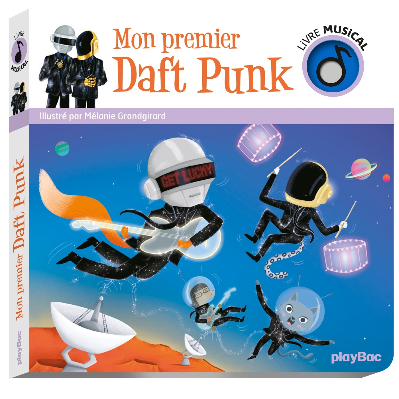 Livre musical - Mon premier Daft Punk -  - PLAY BAC