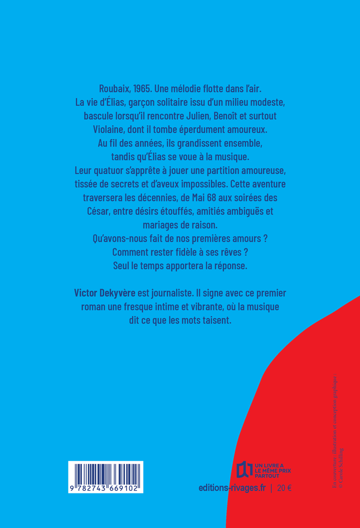 Les années bleues - Victor Dekyvère - RIVAGES