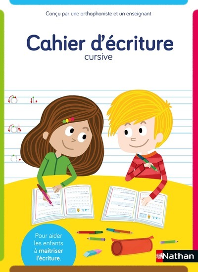 Cahier d'écriture (à partir de 6 ans) Dyscool - François Barbier, Yachar Jusserand, Jean-Paul Jusserard - NATHAN