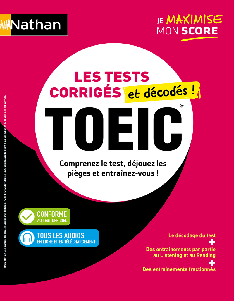 TOEIC - Les Tests corrigés et décodés - Paul Leitch, Serena Murdoch Stern, Justin Stults - NATHAN