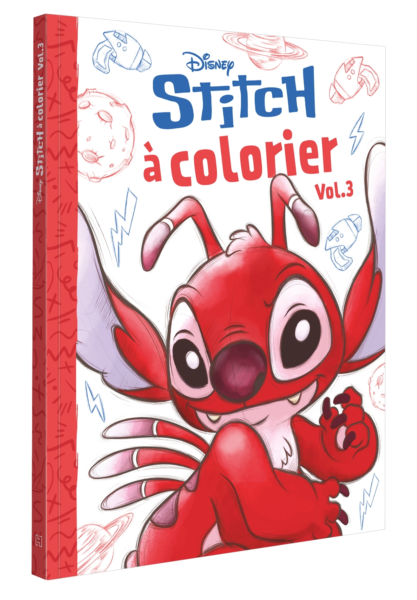 STITCH - Stitch à colorier - Vol. 3 - Disney -  - DISNEY HACHETTE