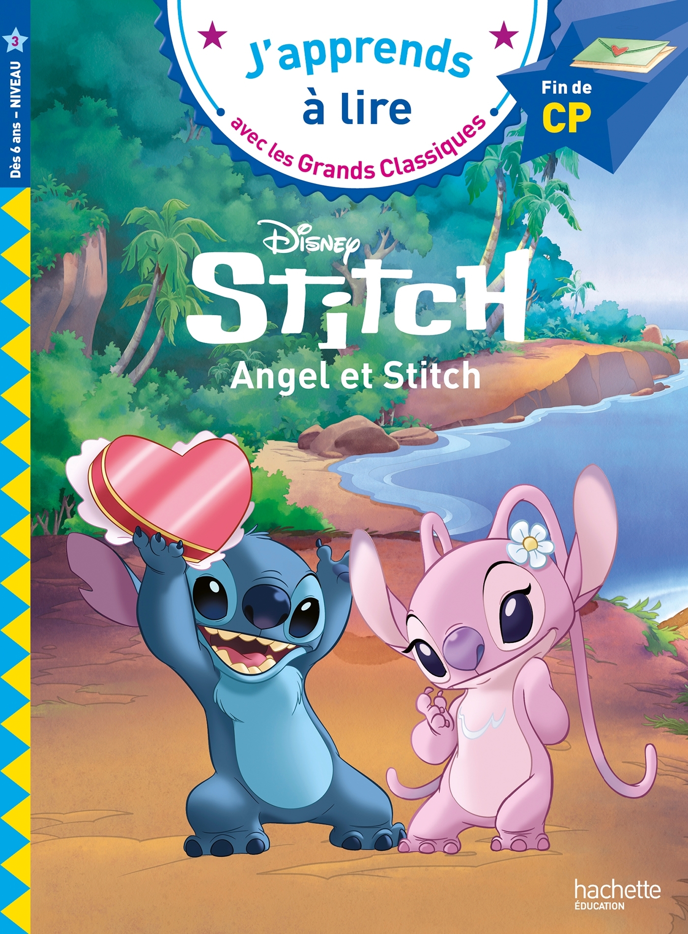 Disney - Stitch - Angel et Stitch, CP Niveau 3 - Isabelle Albertin - HACHETTE EDUC