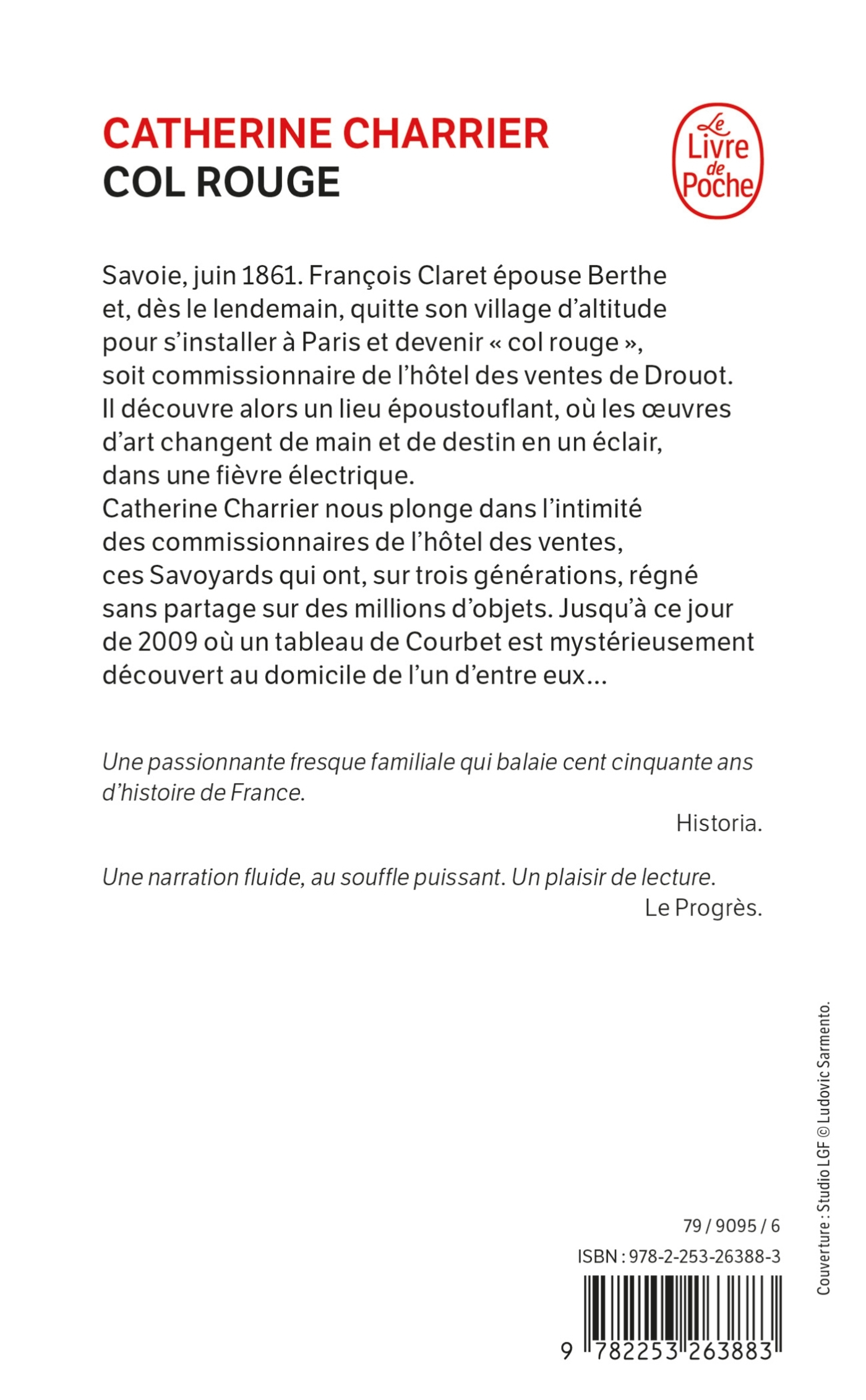 Col rouge - Catherine Charrier - LGF