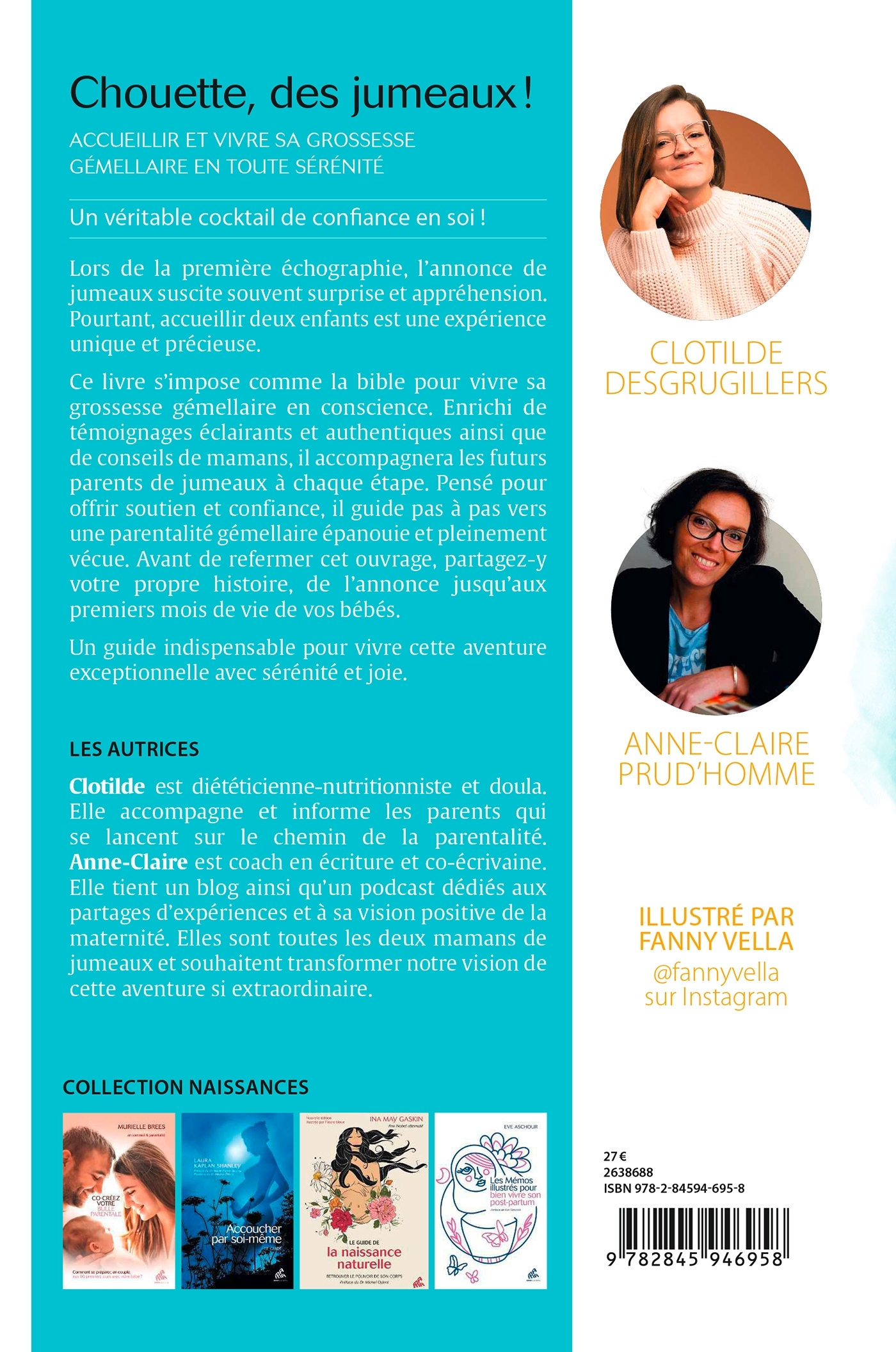 Chouette, des jumeaux ! - Anne-Claire Prud'homme, Clotilde Desgrugillers - MAMA