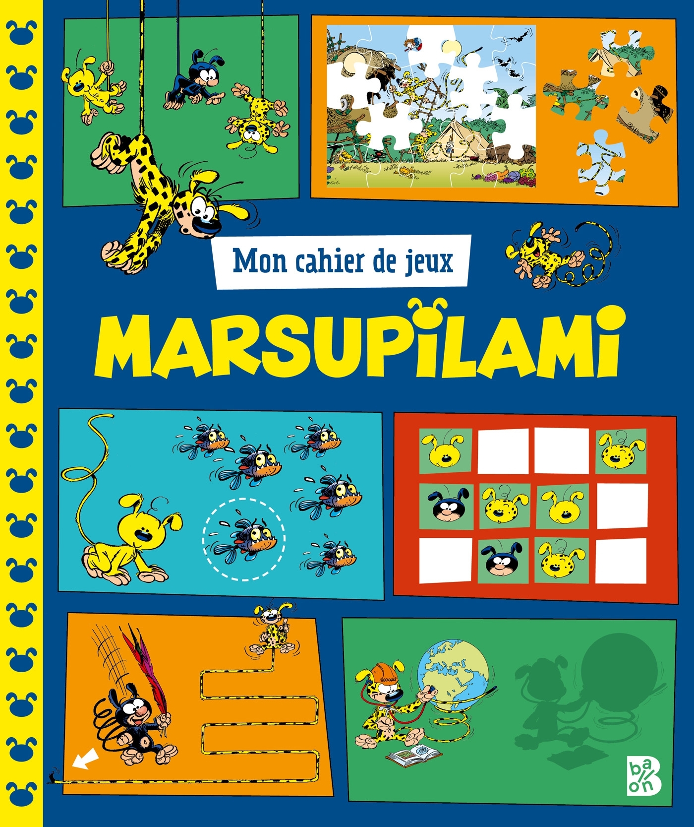 Mon cahier de jeux : Marsupilami -  - BALLON