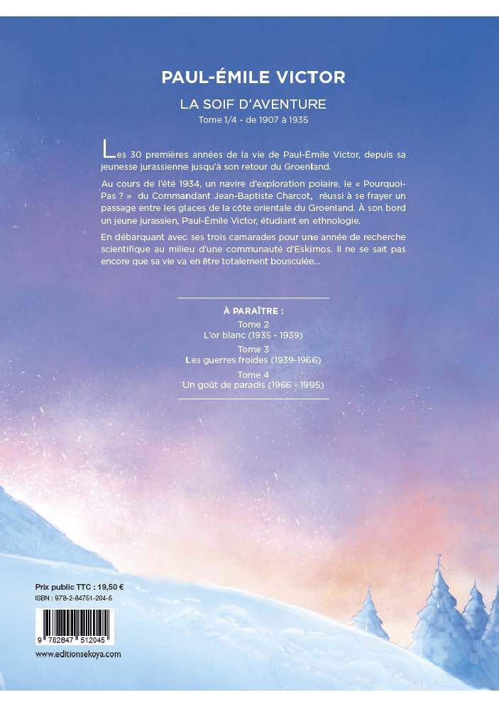 Paul-Emile Victor - Alain MENDEL - SEKOYA