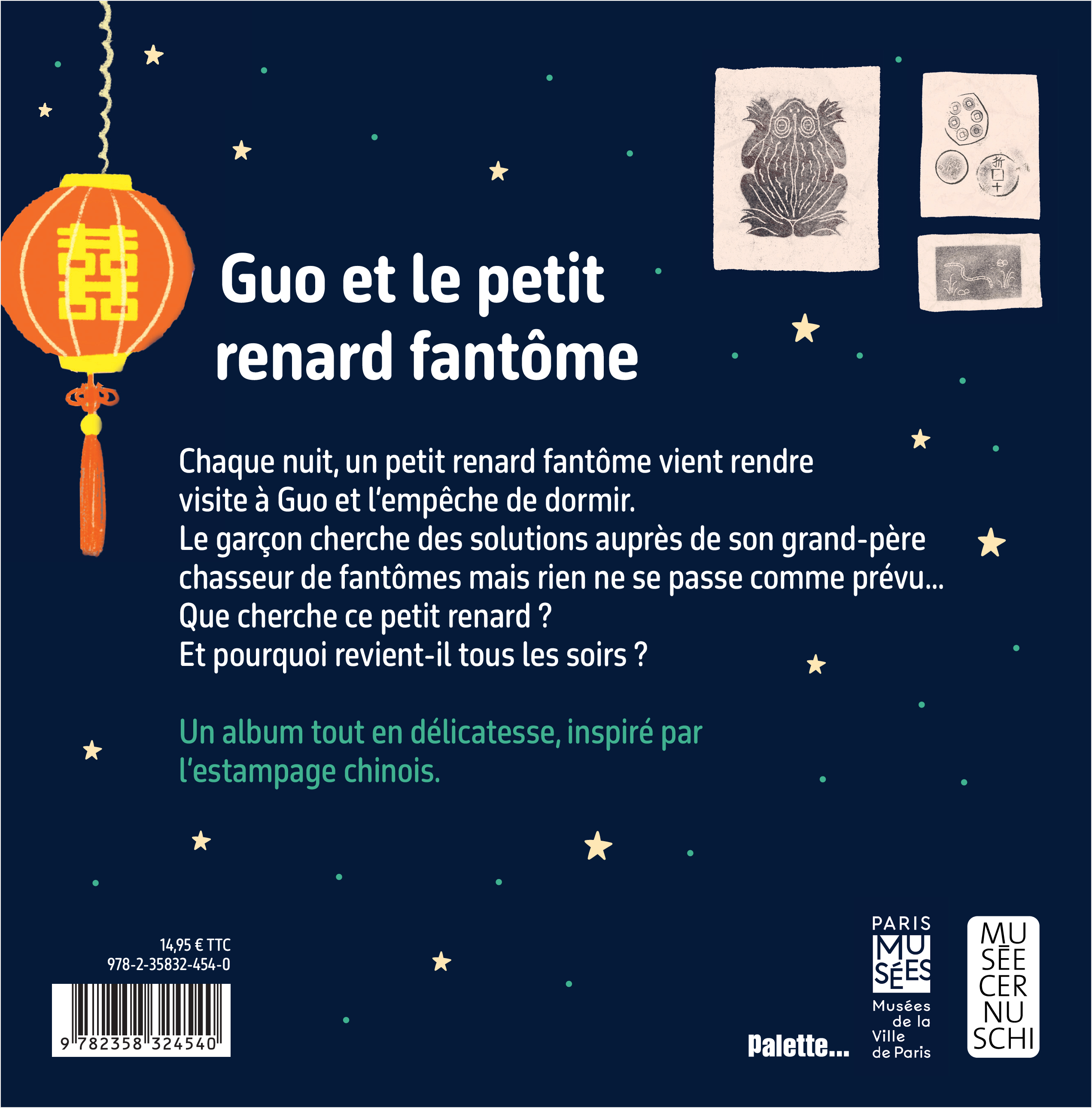 Guo et le petit renard fantôme - Cécile Guibert-Brussel - PALETTE