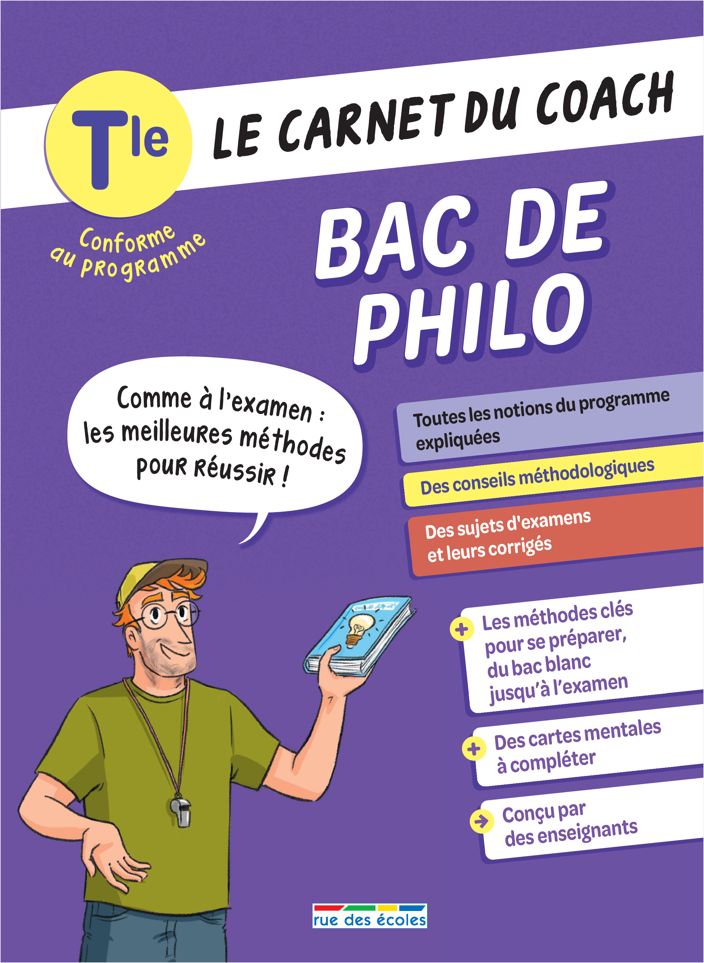 Le carnet du coach - Bac de philosophie -  Collectif,  Collectif rue des écoles - RUE DES ECOLES