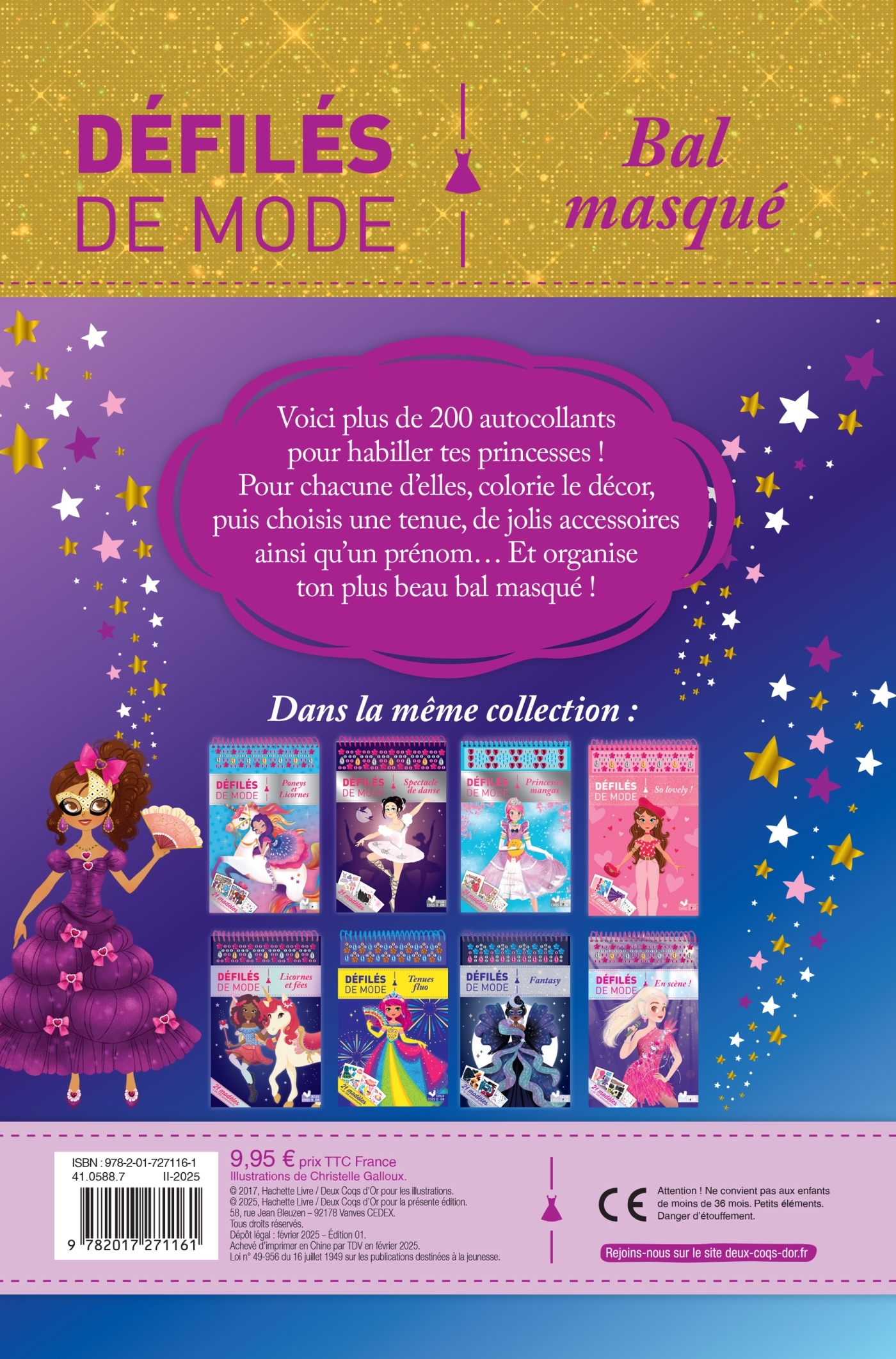 Bal masqué - bloc à spirale -  - DEUX COQS D OR