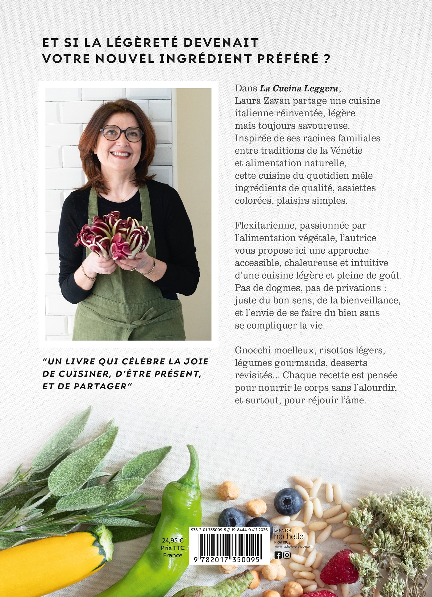 La Cucina Leggera - Laura Zavan, Valérie Lhomme - HACHETTE PRAT