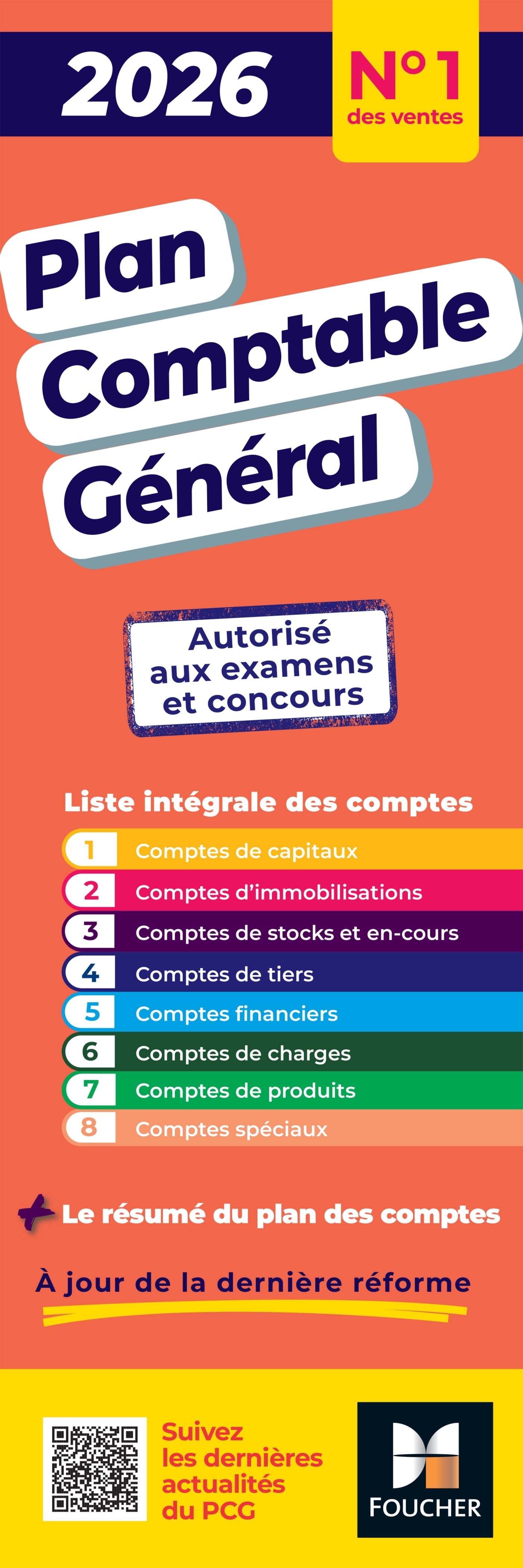 Plan comptable général - PCG - 2026 - Sébastien Paugam - FOUCHER