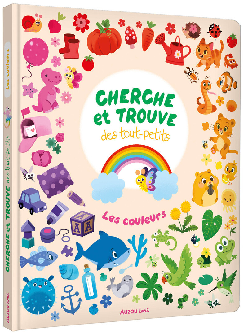 CHERCHE ET TROUVE DES TOUT PETITS - LES COULEURS - Kathrin FEHRL - AUZOU