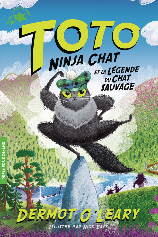 Toto ninja chat et la légende du chat sauvage -  DERMOT O'LEARY, Dermot O'Leary - GALLIMARD JEUNE