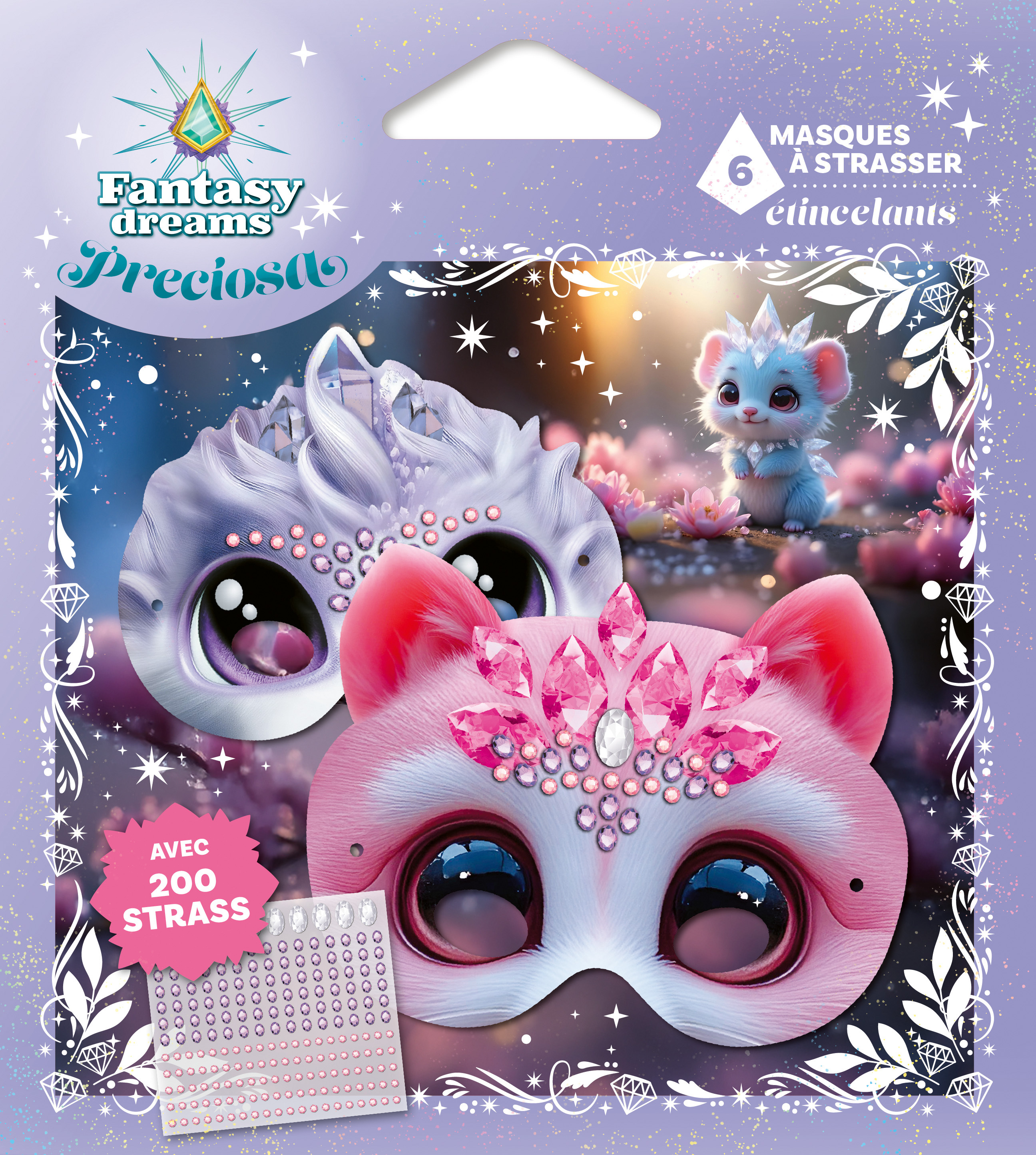 Masques à strasser (Preciosa) -  - FLEURUS