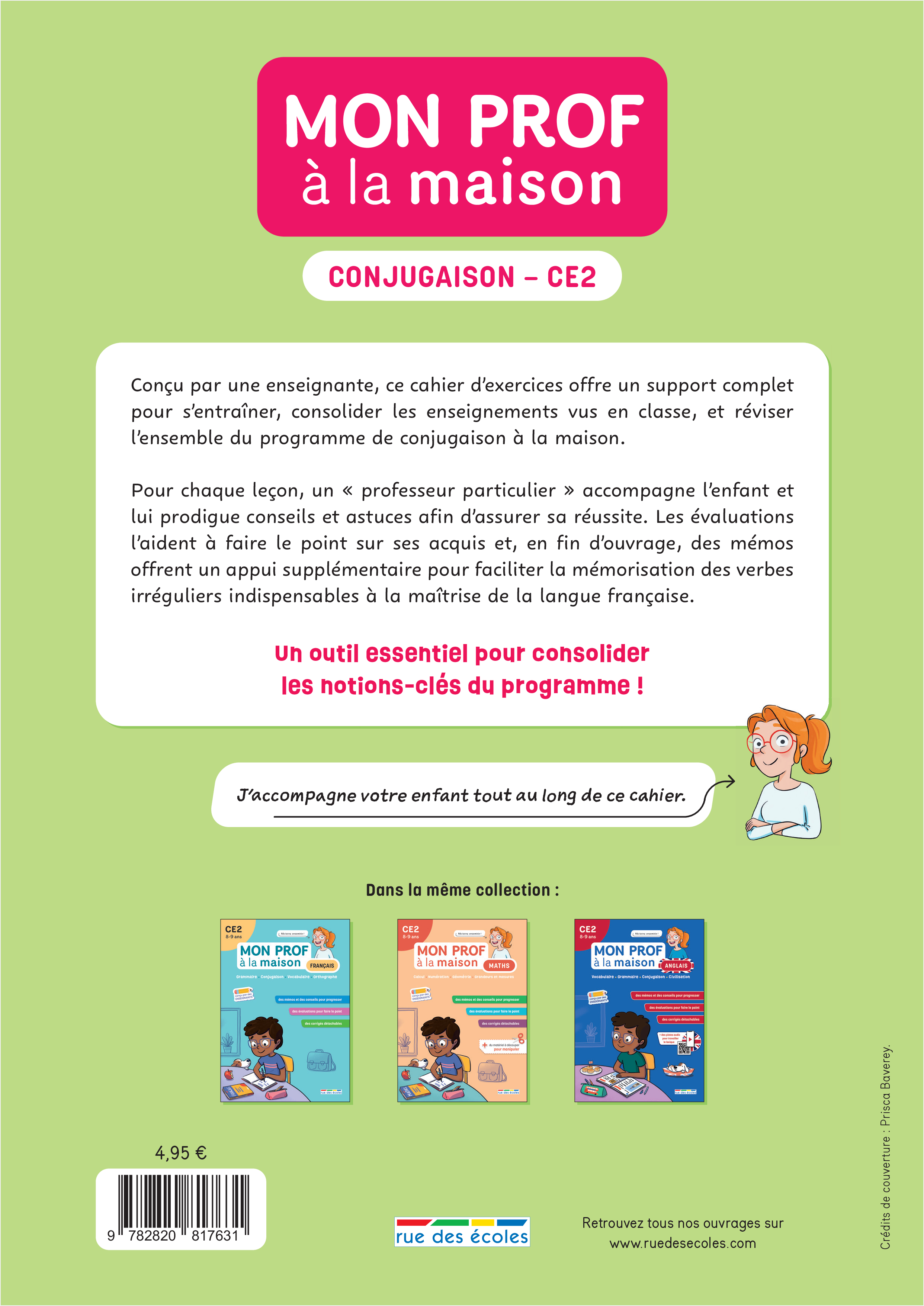 Mon prof à la maison - Conjugaison CE2 - Morgane Sormani - RUE DES ECOLES