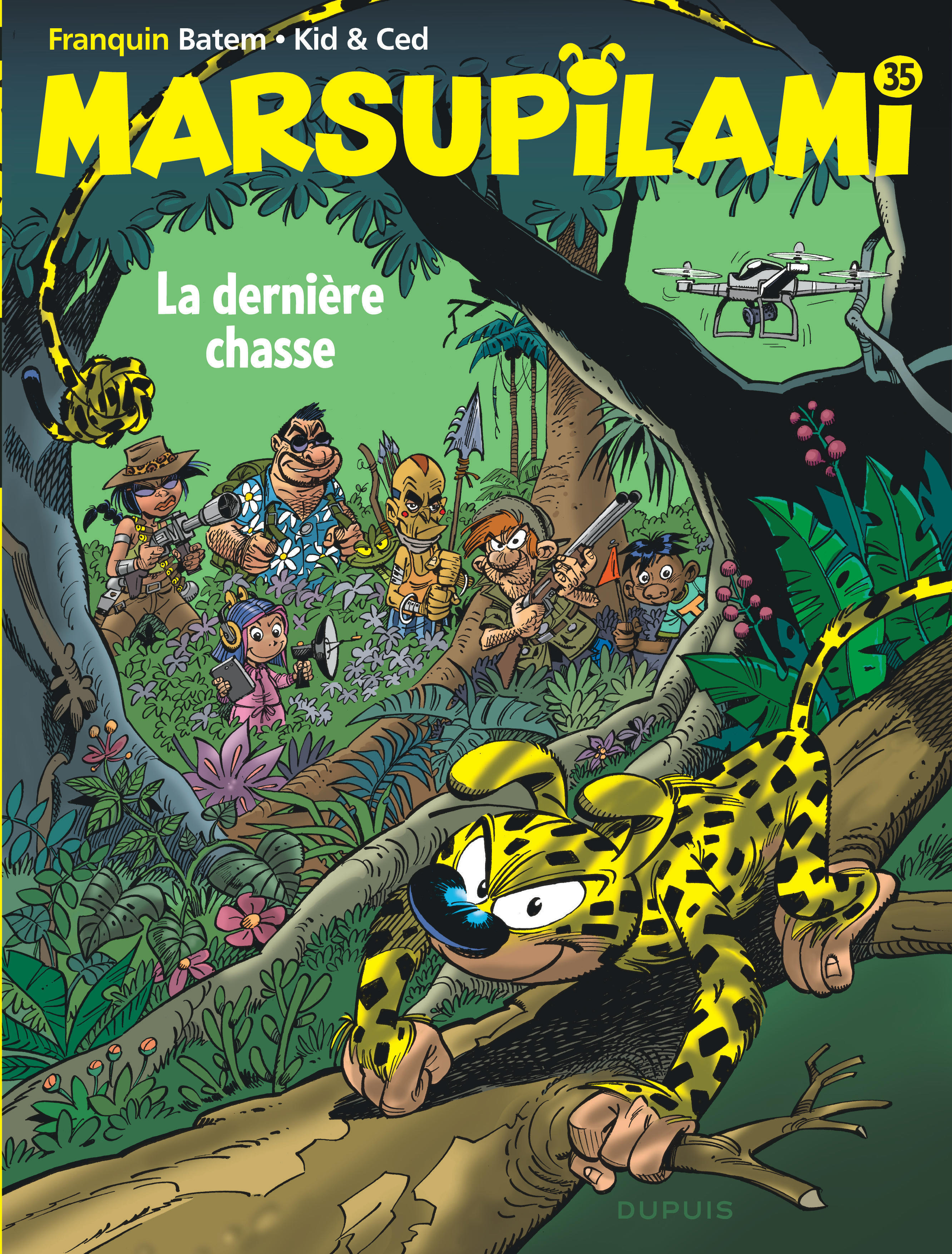 Marsupilami - Tome 35 - La dernière chasse -  Kid Toussaint,  CED - DUPUIS