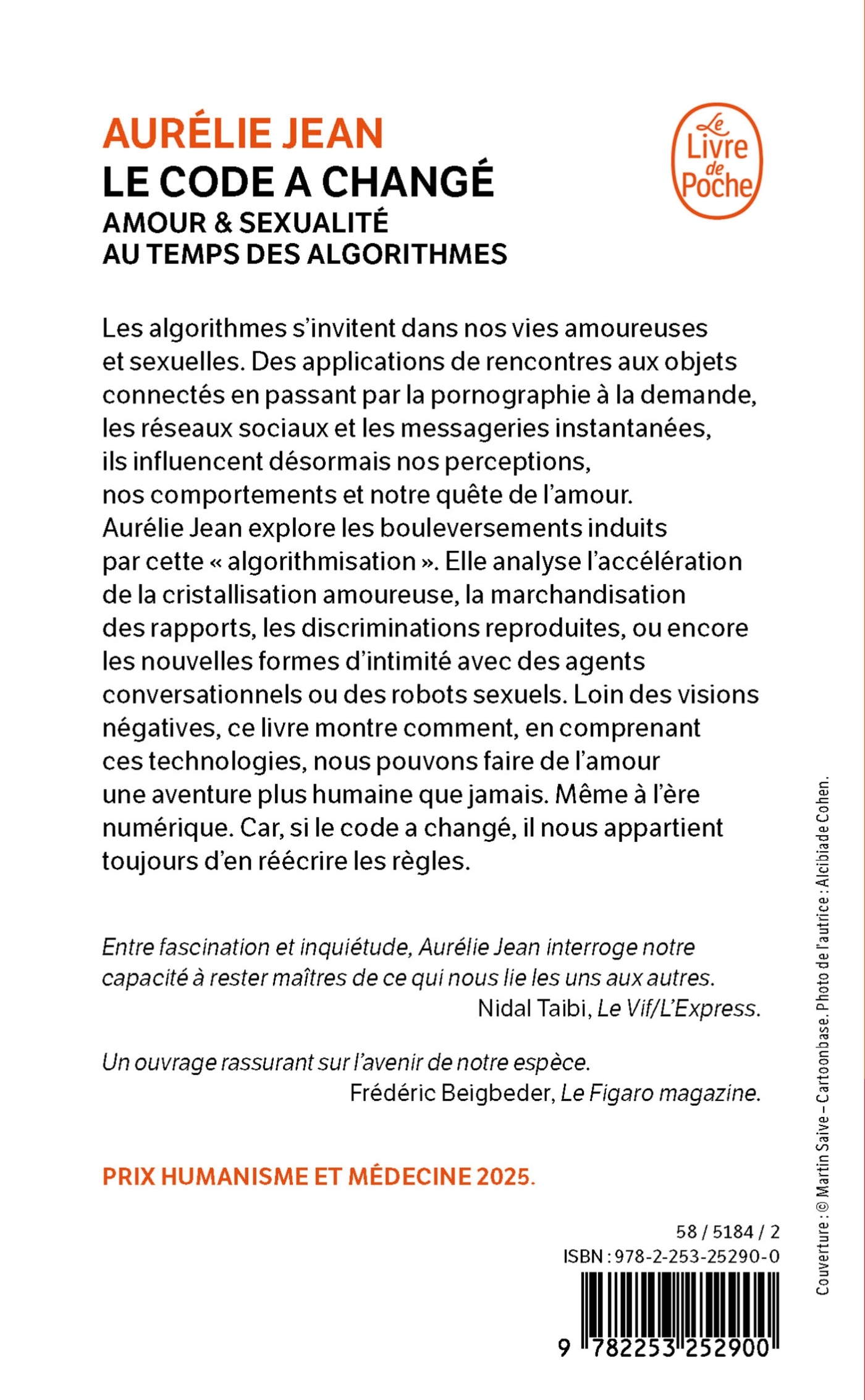 Le Code a changé - Aurélie Jean - LGF