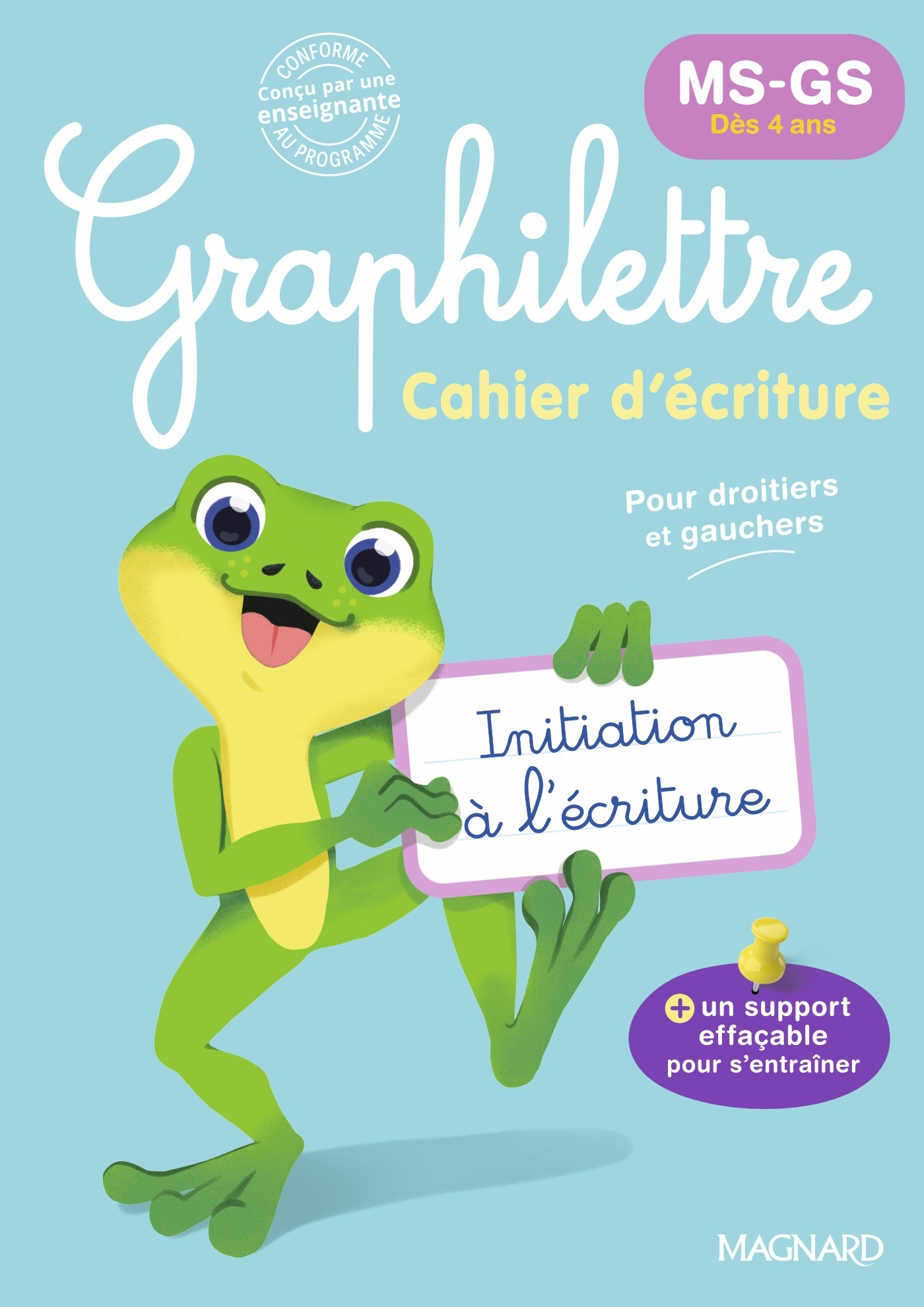Graphilettre Cahier d’écriture MS-GS -  - MAGNARD