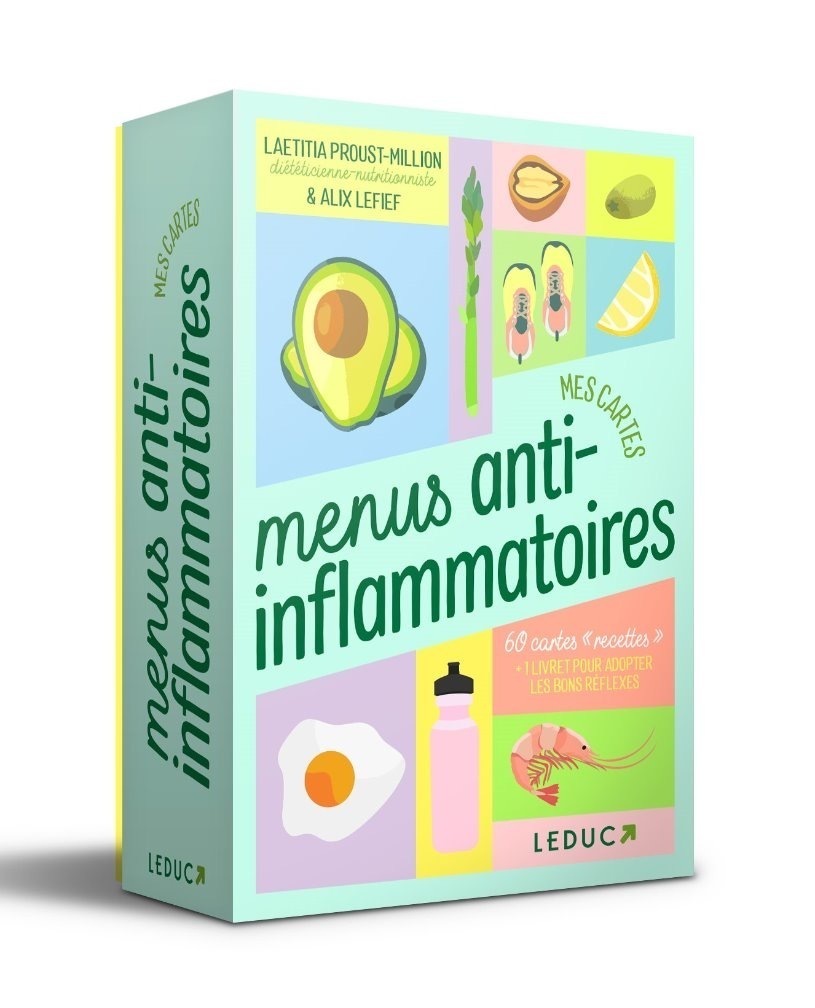 Mes cartes menus anti-inflammatoires - Laetitia Proust-Millon,  Lefief alix - LEDUC