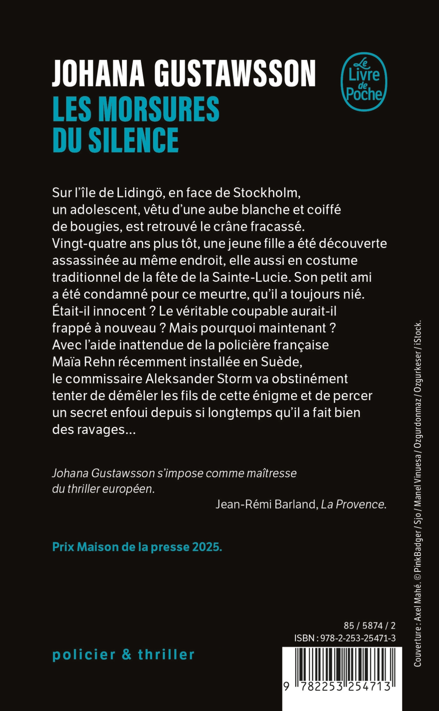 Les Morsures du silence - Johana Gustawsson - LGF