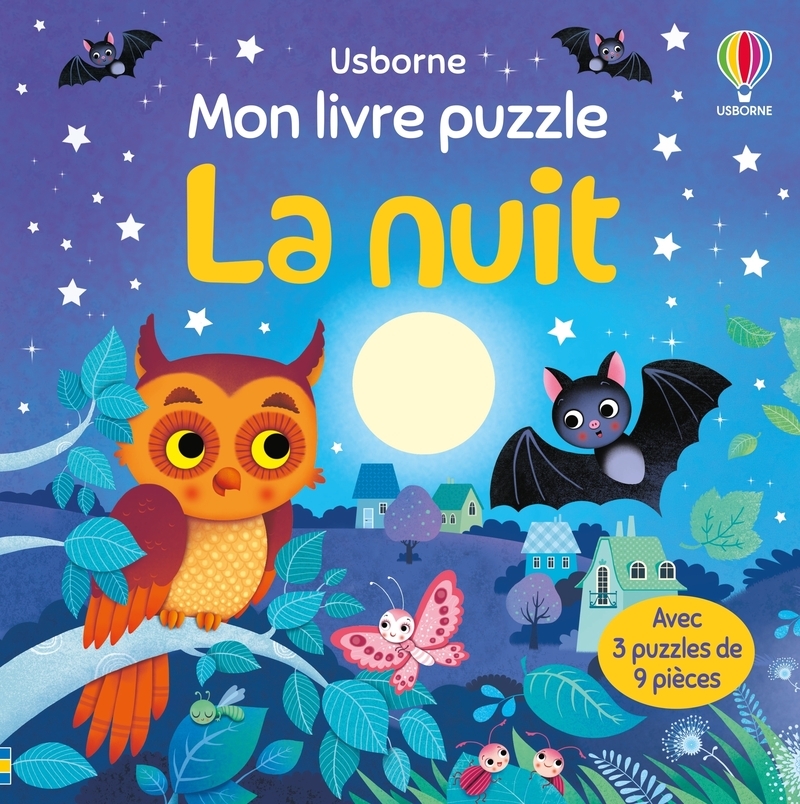 La nuit - Mon livre puzzle - Dès 3 ans - Sam Taplin - USBORNE