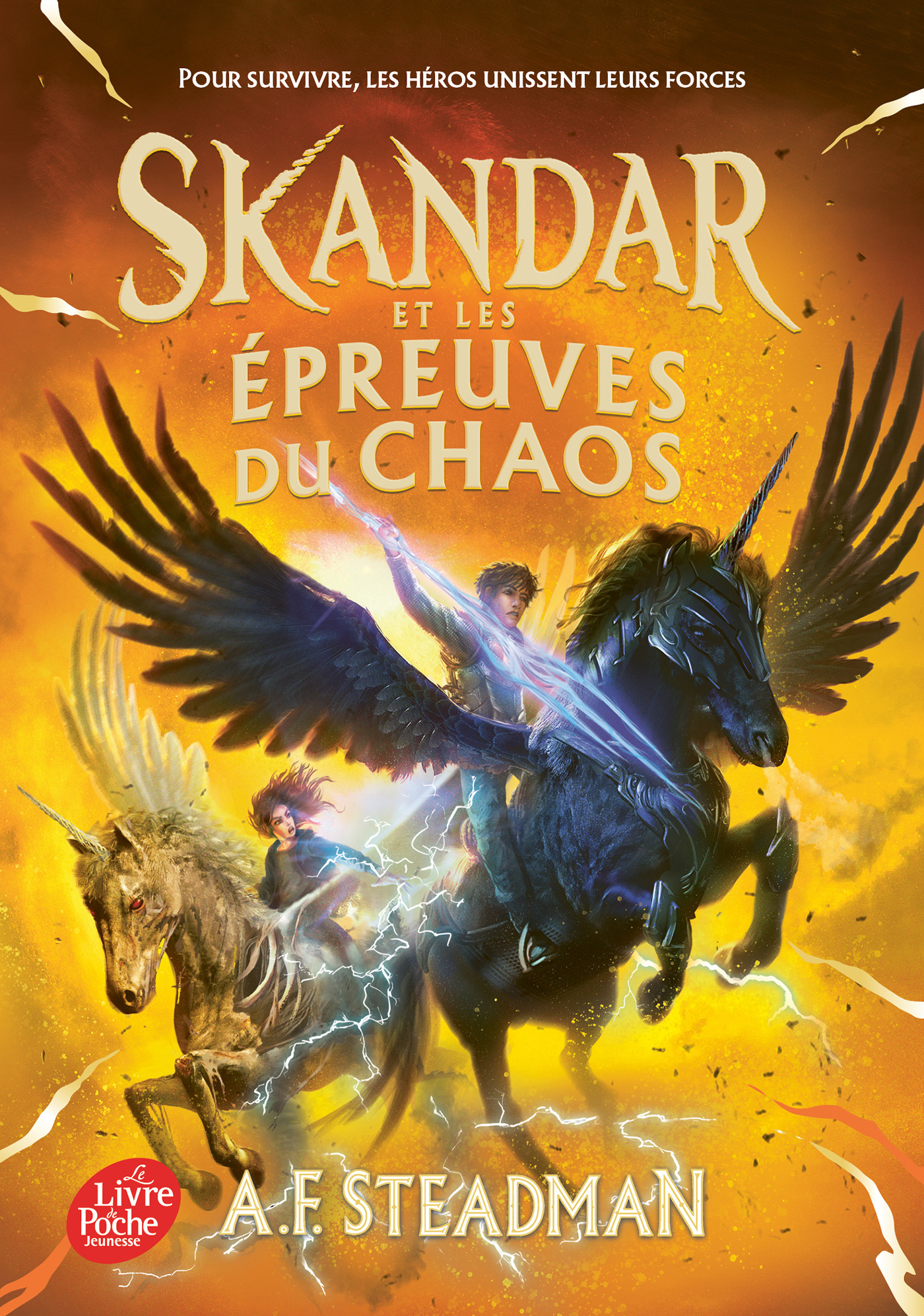 Skandar et les épreuves du chaos - Tome 3 - A.F. Steadman - POCHE JEUNESSE