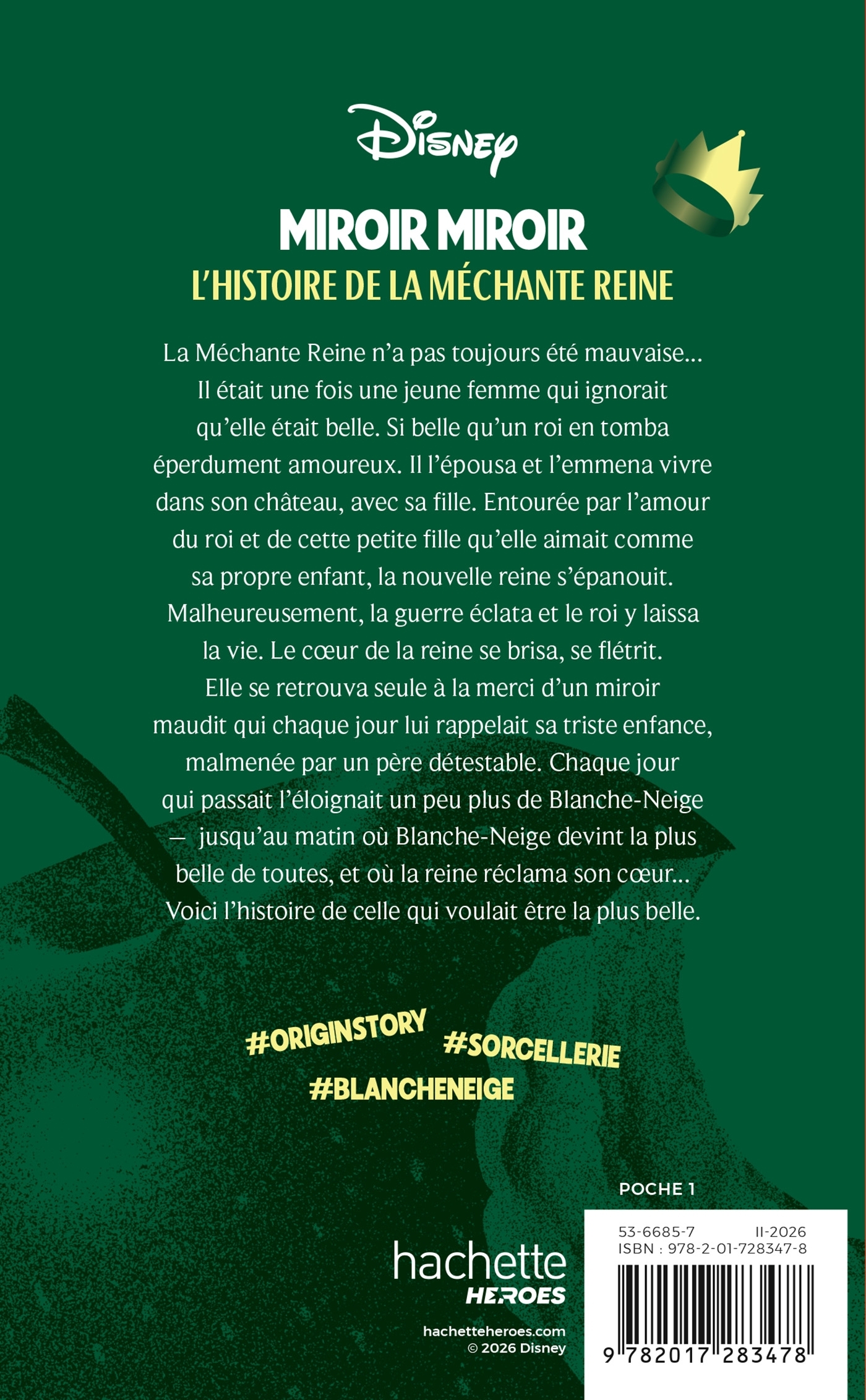 Les Villains - Miroir Miroir - édition poche - Serena Valentino - HACHETTE HEROES