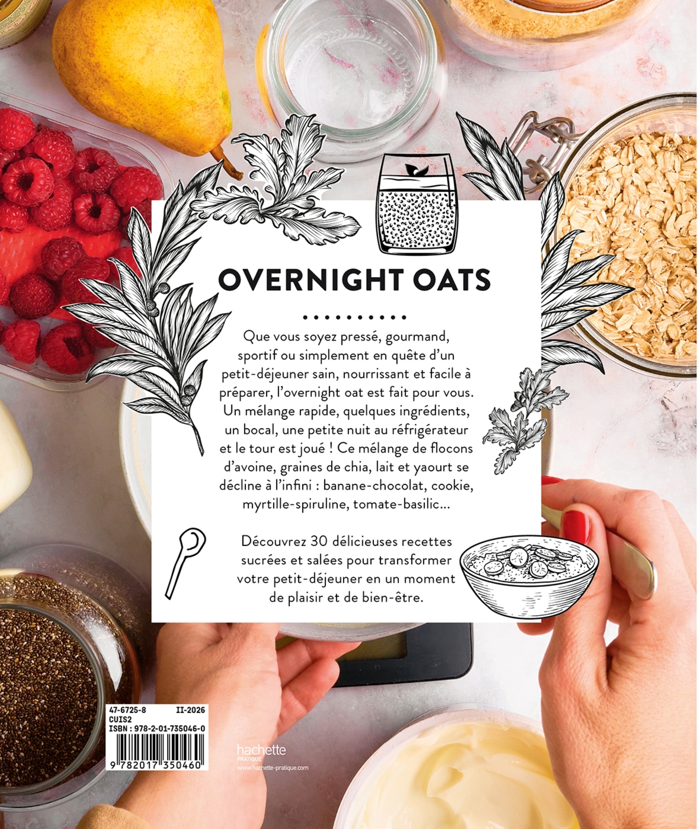 Overnight oats - Coralie Ferreira - HACHETTE PRAT