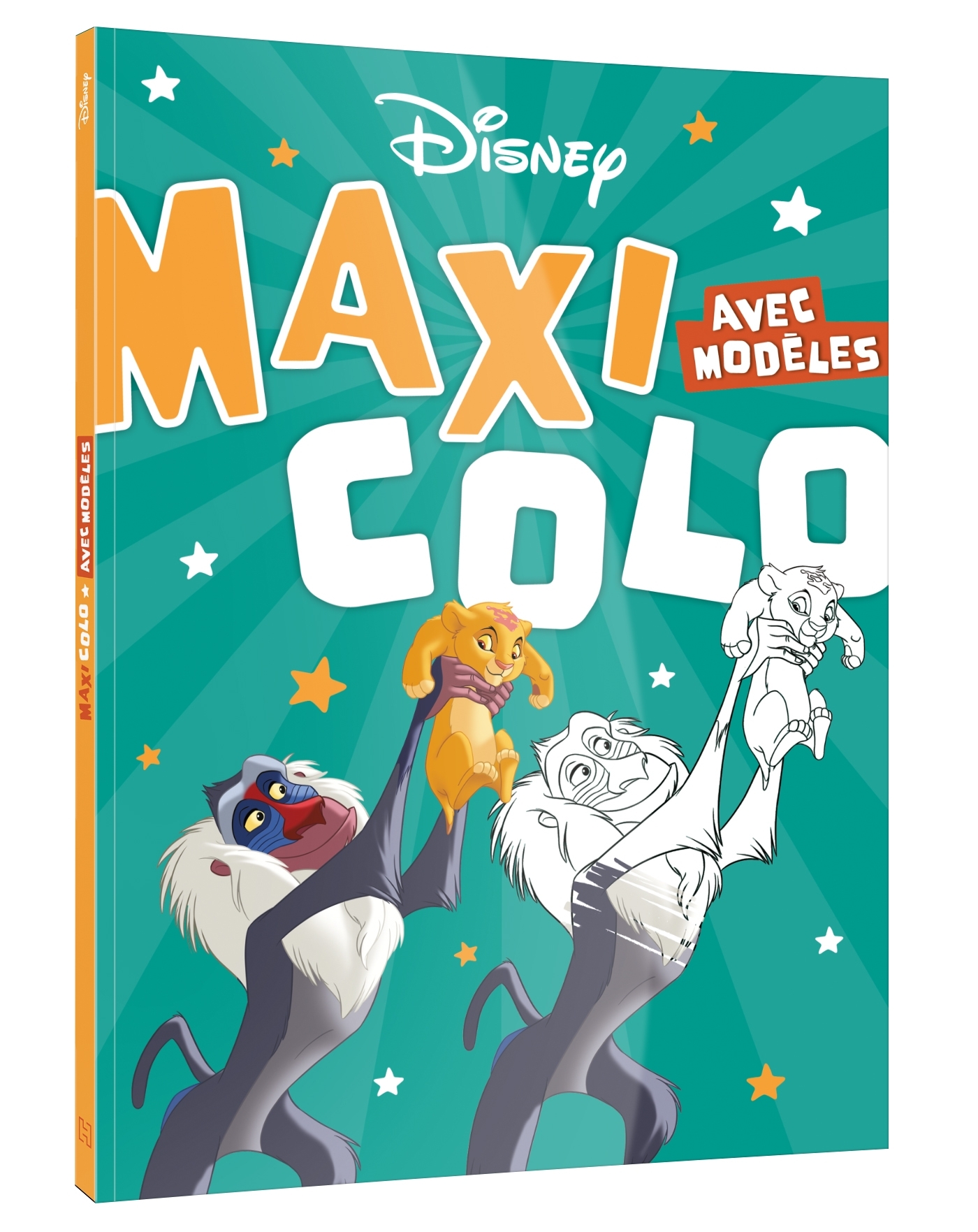 DISNEY - Maxi Colo avec modèles -  - DISNEY HACHETTE
