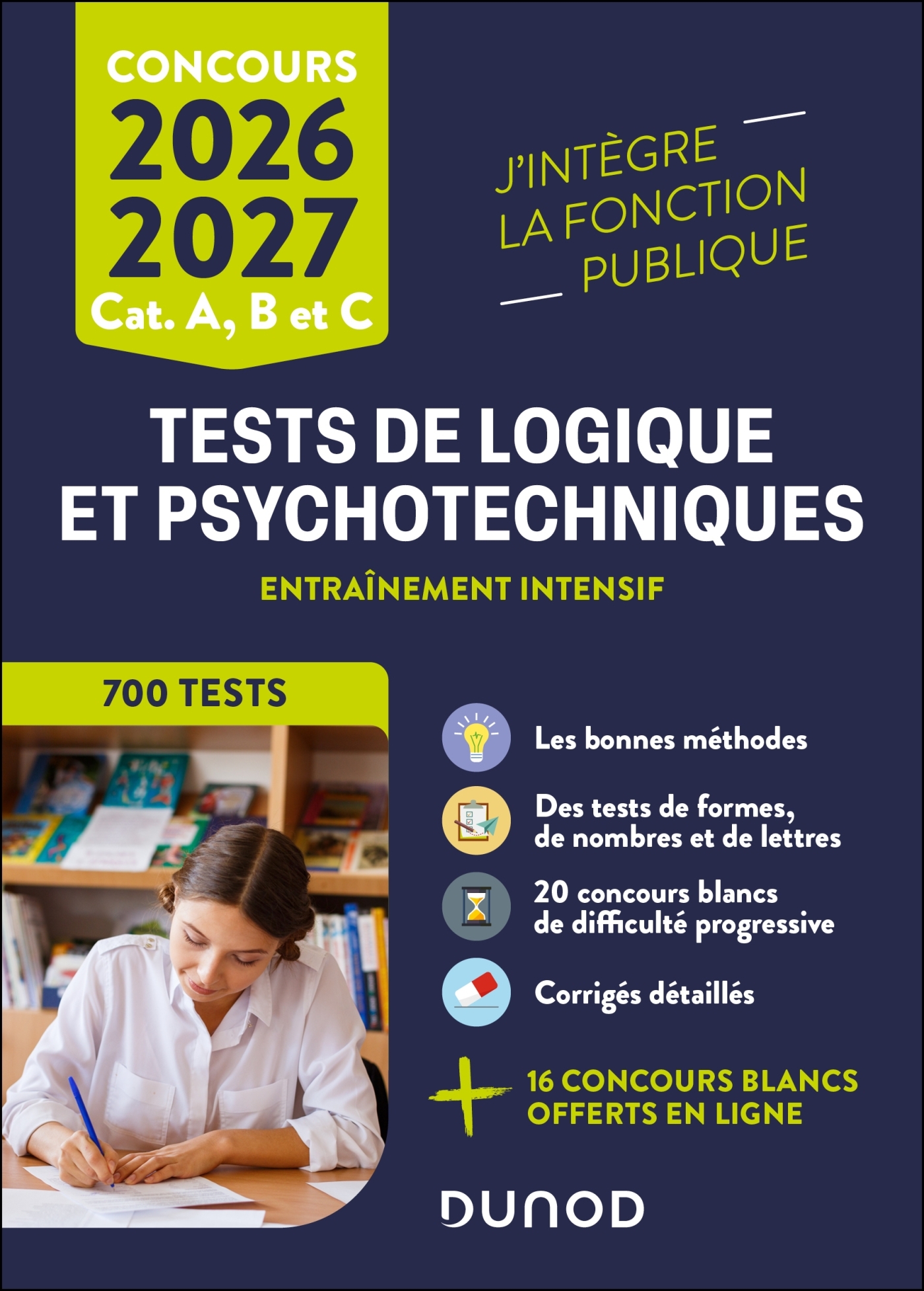 Tests de logique et psychotechniques - 2026-2027 - Christelle Boisse - DUNOD