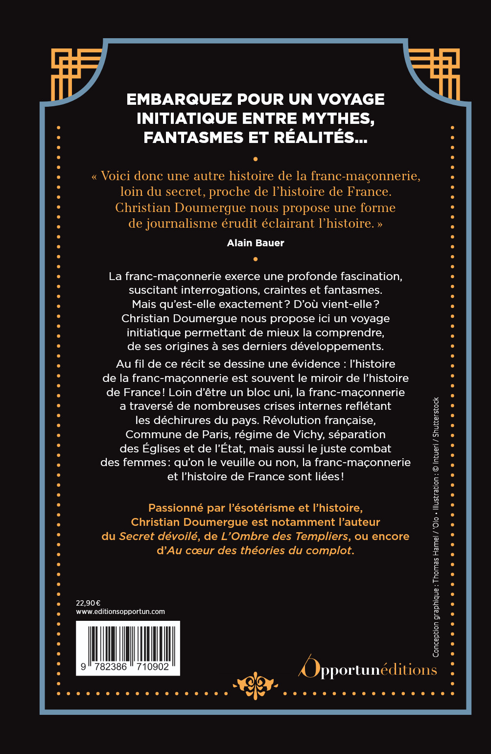 Histoire de France & franc-maçonnerie - Alain Bauer, Christian DOUMERGUE - OPPORTUN