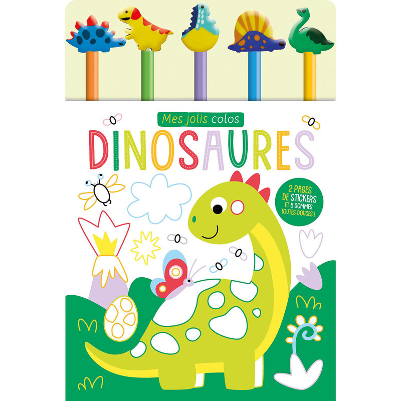 Mes jolis colos - dinosaures -  Atelier Cloro - 1 2 3 SOLEIL