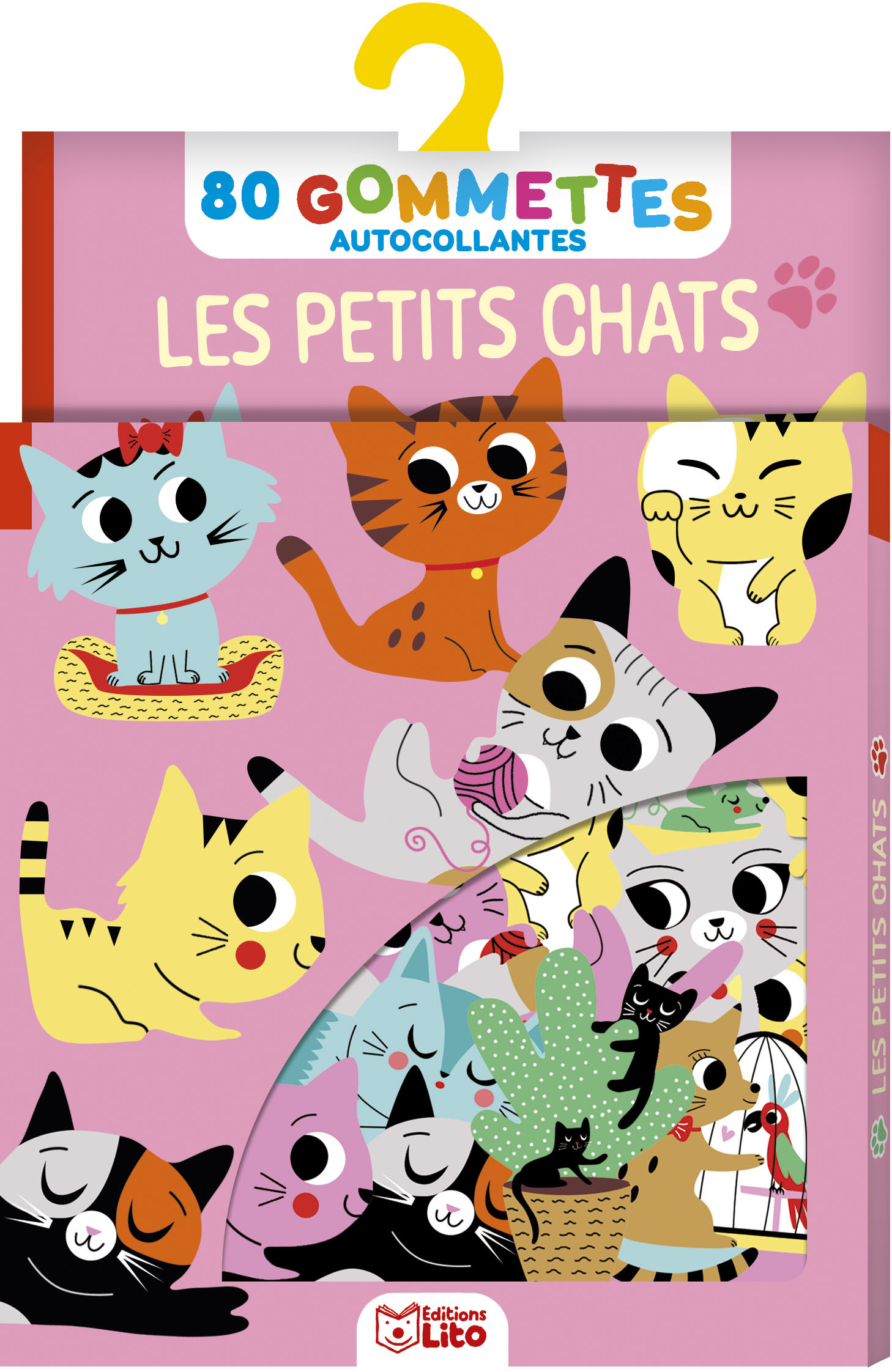 GOMMETTES LES PETITS CHATS -  - LITO
