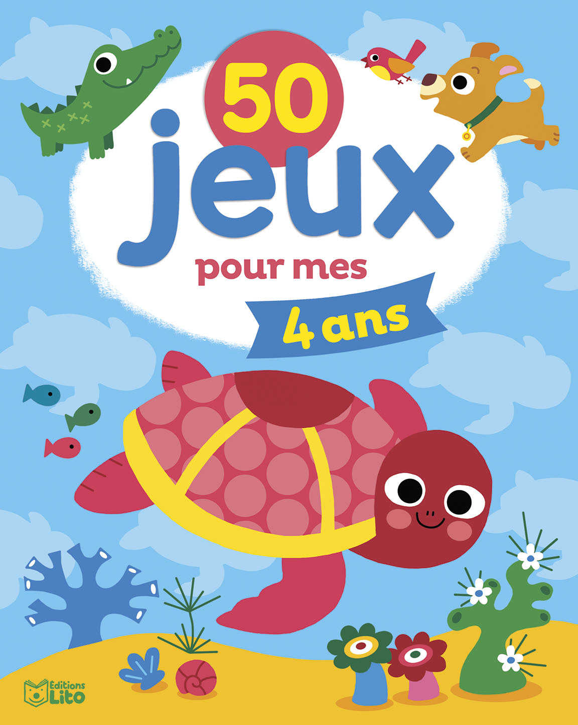50 JEUX POUR MES 4 ANS -  - LITO