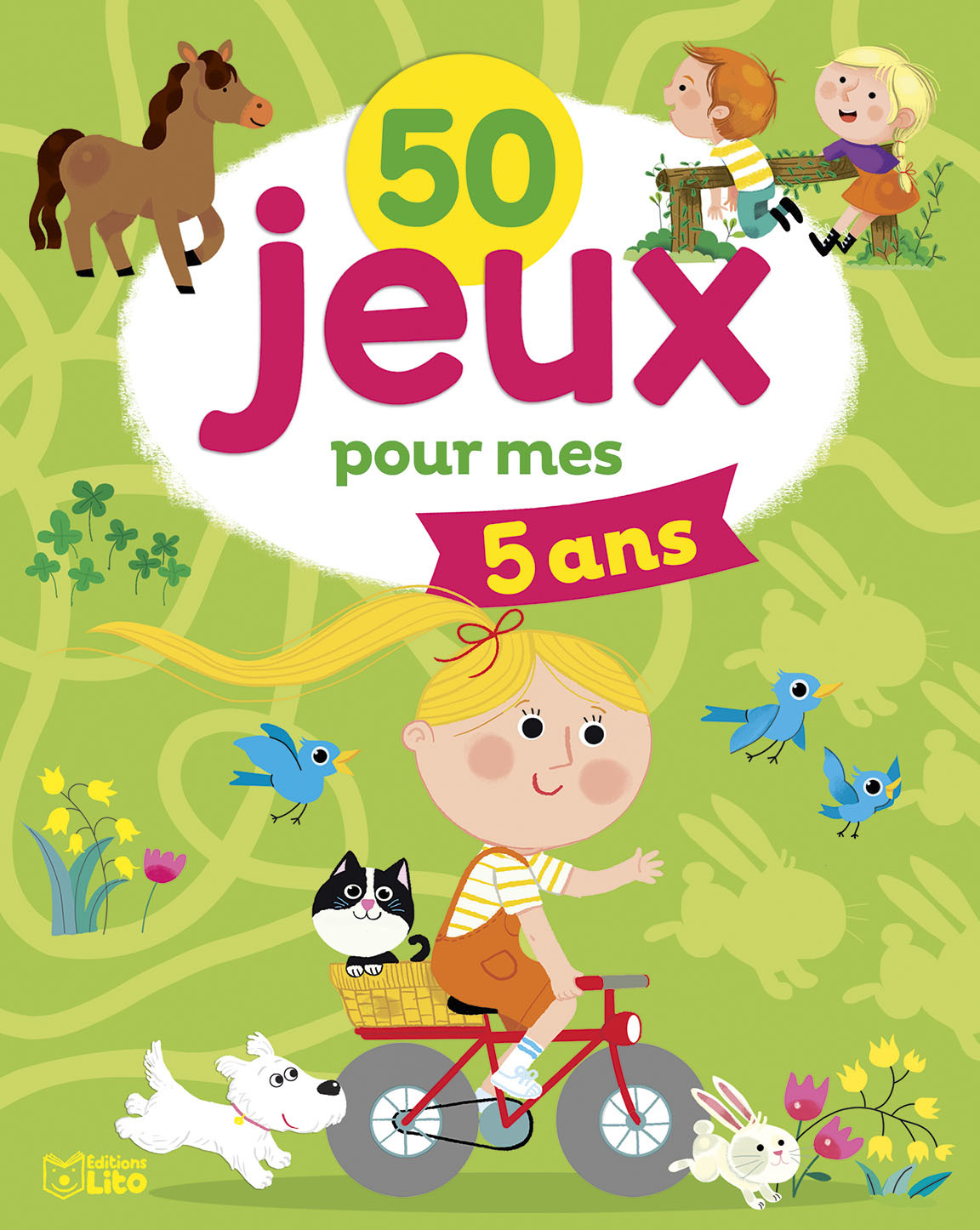 50 JEUX POUR MES 5 ANS -  - LITO