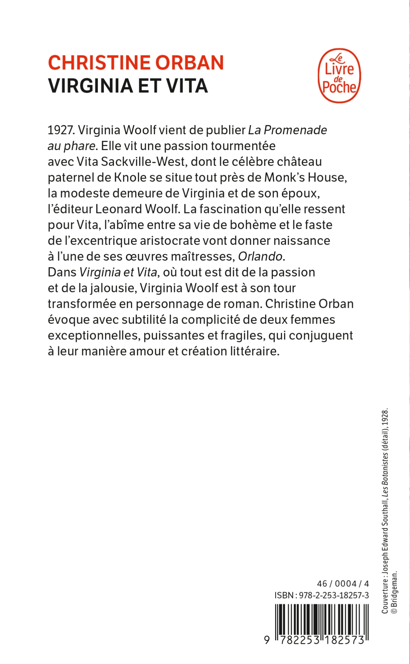 Virginia et Vita - Christine Orban - LGF