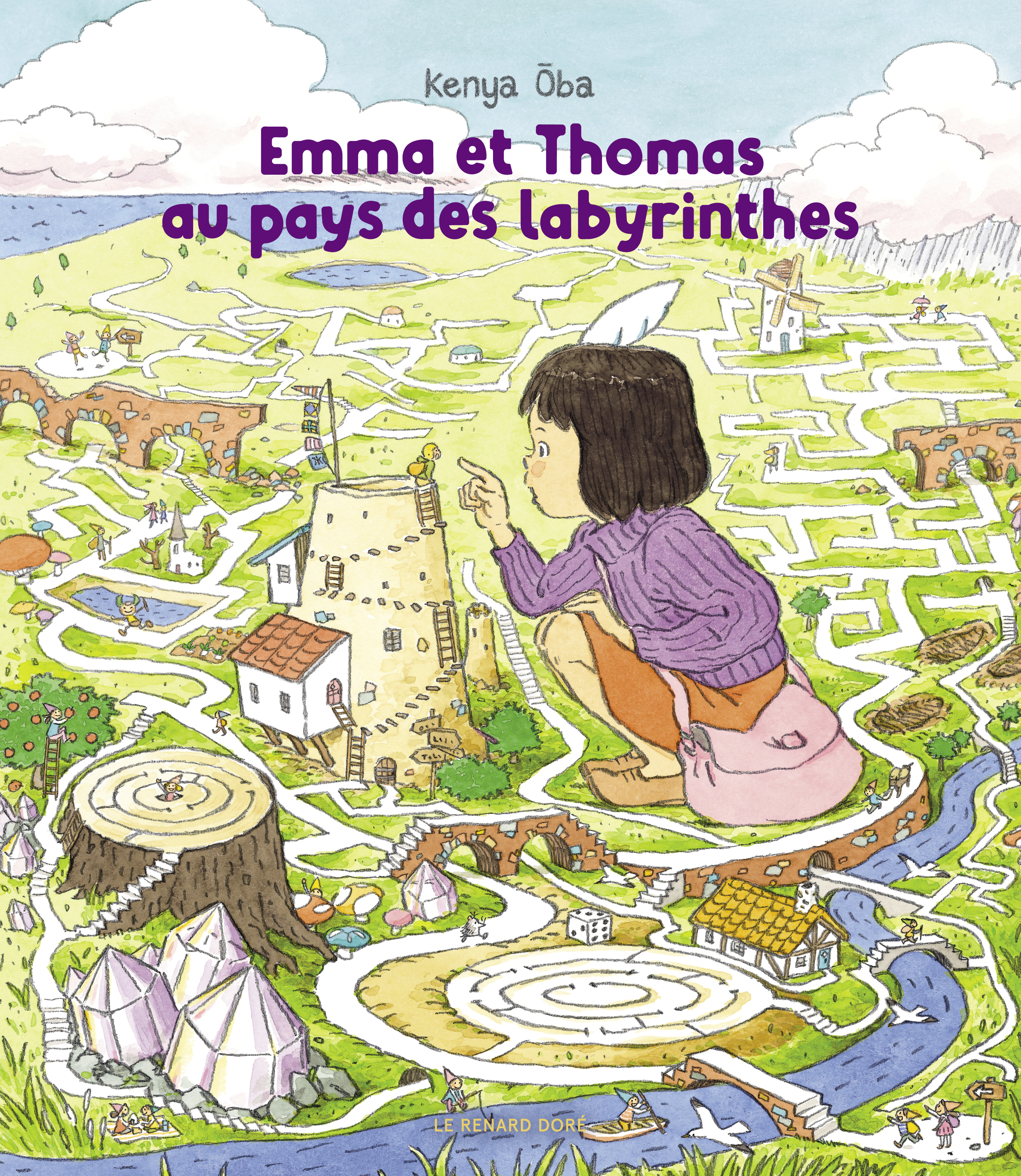 Emma et Thomas au pays des labyrinthes -  Oba Kenya, Kenya Ôba - EDL