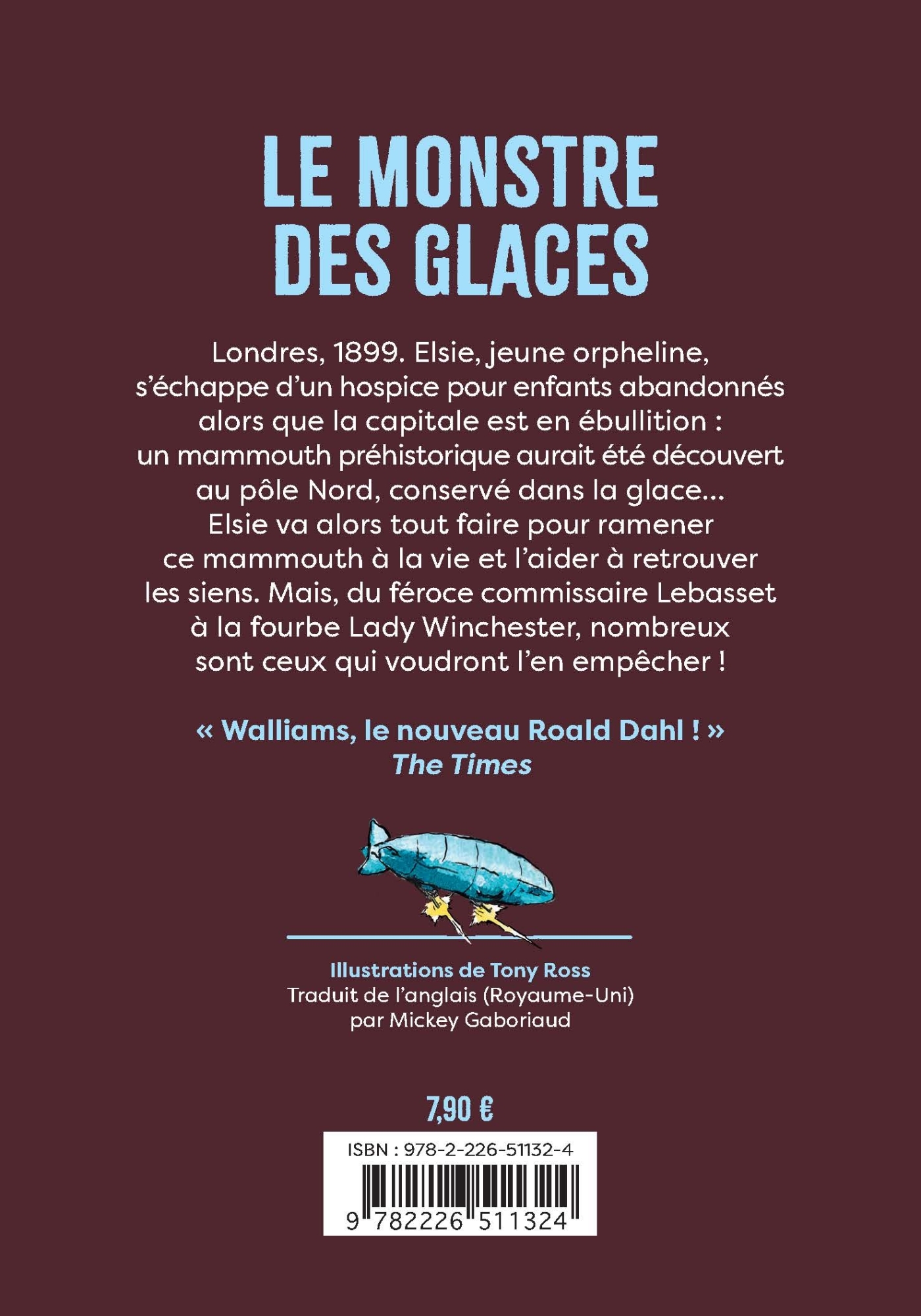 Le Monstre des glaces (édition 2026 Witty poche) - David Walliams - ALBIN MICHEL