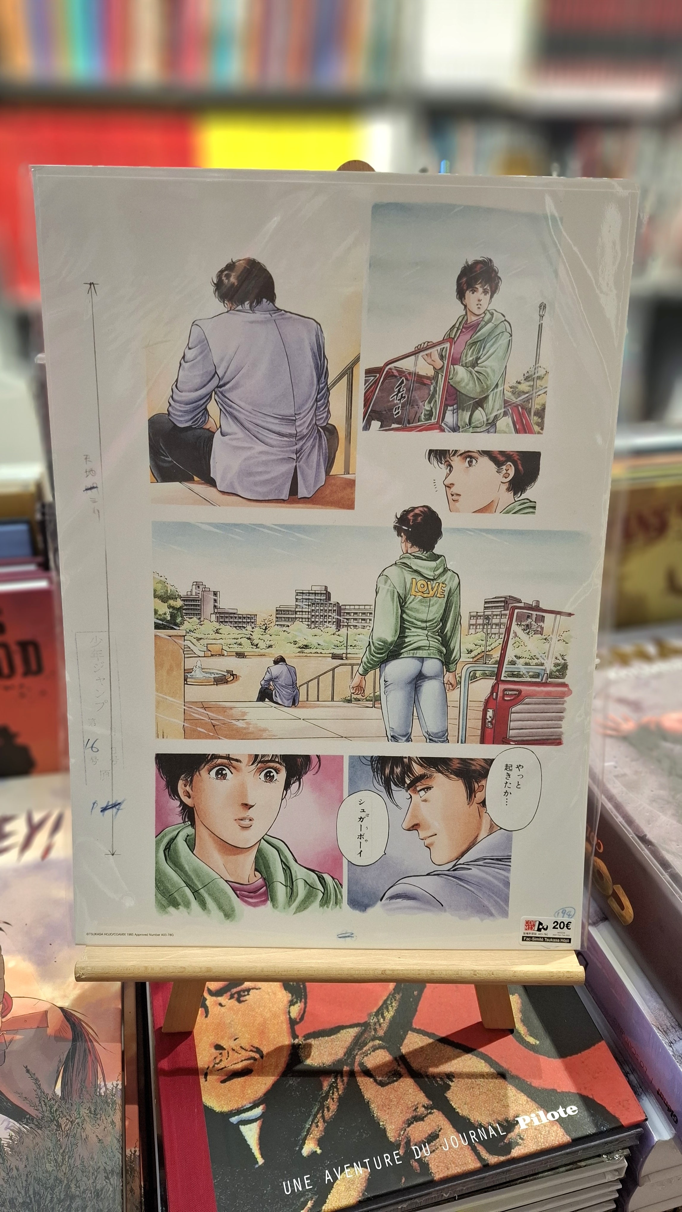 SERIGRAPHIE TSUKASA HOJO - 9