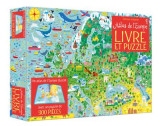 Livre et puzzle : atlas de l'europe