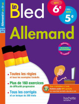 Cahier bled allemand niveau a1 : 6e lv1 / 5e lv2