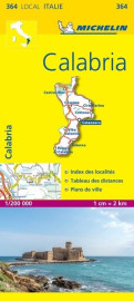 Carte départementale calabria