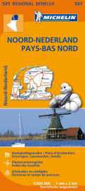 Carte regionale europe - carte regionale noord-nederland / pays-bas nord