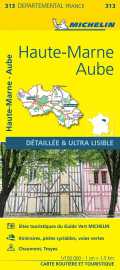 Carte départementale aube, haute-marne