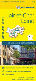 Carte departementale france - carte departementale loiret, loir-et-cher