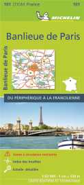 Carte zoom banlieue de paris