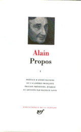 Propos tome 1 - 1906-1936