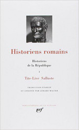 Historiens de la republique tome 1  -  historiens romains